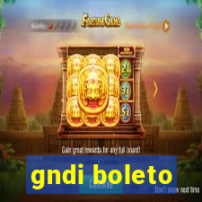 gndi boleto